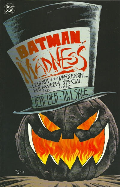 Cover for Batman: Madness A Legends of the Dark Knight Halloween Special (DC, 1994 series) 
