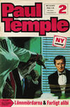 Cover for Paul Temple (Semic, 1970 series) #2/1970