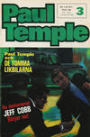 Cover for Paul Temple (Semic, 1970 series) #3/1971