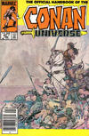 Cover for The Handbook of the Conan Universe [The Official Handbook of the Conan Universe] (Marvel, 1986 series) #1 [Newsstand]