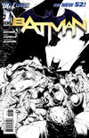 Cover for Batman (DC, 2011 series) #1 [Greg Capullo Sketch Cover]