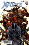 Cover for Uncanny X-Force (Marvel, 2010 series) #20