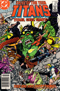Cover for Tales of the Teen Titans (DC, 1984 series) #67 [Newsstand]