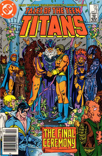 Cover Thumbnail for Tales of the Teen Titans (DC, 1984 series) #76 [Newsstand]