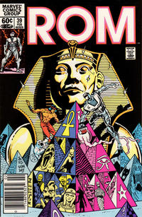 Cover Thumbnail for Rom (Marvel, 1979 series) #39 [Newsstand]