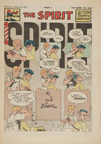 Cover Thumbnail for The Spirit (Register and Tribune Syndicate, 1940 series) #10/22/1950
