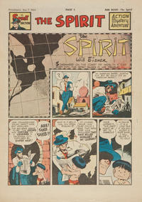 Cover for The Spirit (Register and Tribune Syndicate, 1940 series) #5/7/1950
