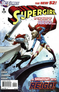 Cover Thumbnail for Supergirl (DC, 2011 series) #5 [Direct Sales]