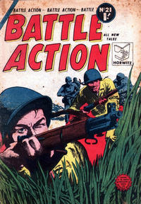 Cover Thumbnail for Battle Action (Horwitz, 1954 ? series) #21