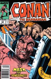 Cover Thumbnail for Conan the Barbarian (Marvel, 1970 series) #222 [Newsstand]