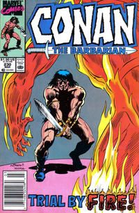 Cover for Conan the Barbarian (Marvel, 1970 series) #230 [Newsstand]
