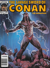 Cover Thumbnail for The Savage Sword of Conan (Marvel, 1974 series) #138 [Newsstand]