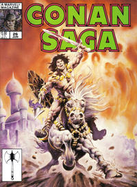 Cover Thumbnail for Conan Saga (Marvel, 1987 series) #26 [Direct]