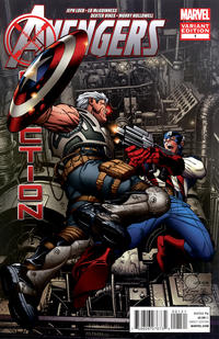 Cover Thumbnail for Avengers: X-Sanction (Marvel, 2012 series) #1 [Direct Market Variant Cover by Joe Quesada]