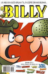 Cover Thumbnail for Billy (Hjemmet / Egmont, 1998 series) #1/2012