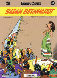 Cover Thumbnail for Lucky Luke (Semic, 1977 series) #40 - Sarah Bernhardt [2. opplag]