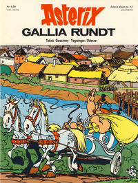 Cover Thumbnail for Asterix (Hjemmet / Egmont, 1969 series) #12 - Gallia rundt [1. opplag]