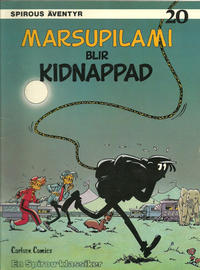 Cover for Spirous äventyr (Carlsen/if [SE], 1974 series) #20 - Marsupilami blir kidnappad