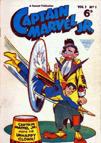 Cover Thumbnail for Captain Marvel Jr. (L. Miller & Son, 1953 series) #1