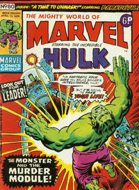 Cover for The Mighty World of Marvel (Marvel UK, 1972 series) #80