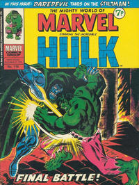 Cover Thumbnail for The Mighty World of Marvel (Marvel UK, 1972 series) #116
