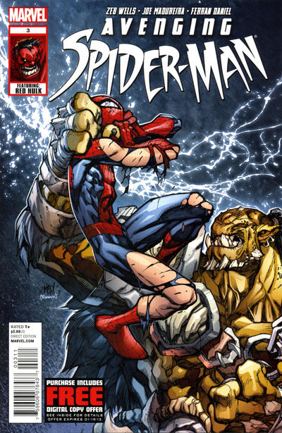 Cover for Avenging Spider-Man (Marvel, 2012 series) #3