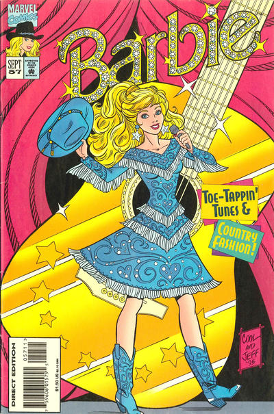 Cover for Barbie (Marvel, 1991 series) #57