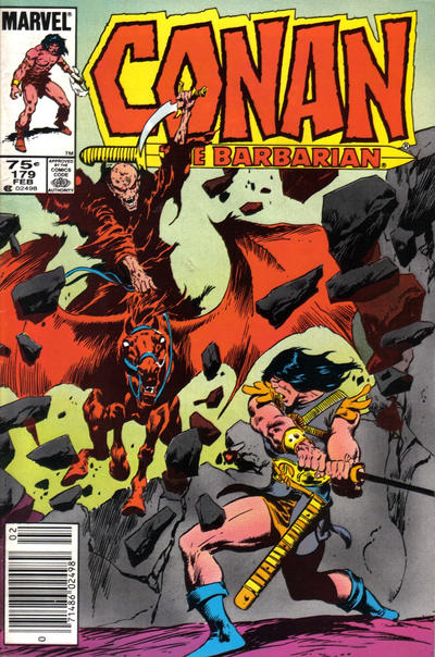 Cover for Conan the Barbarian (Marvel, 1970 series) #179 [Newsstand]
