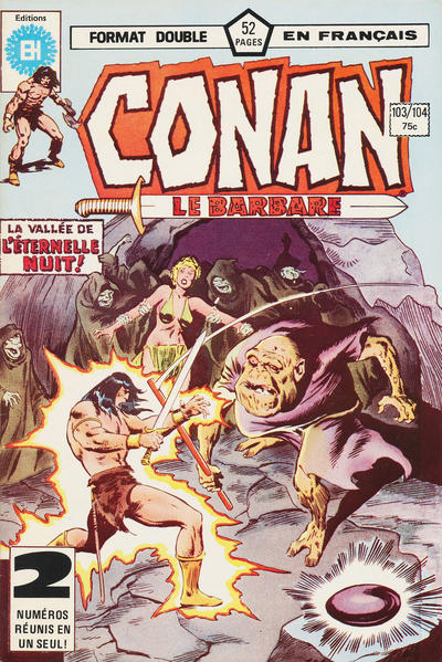 Cover for Conan le Barbare (Editions Héritage, 1972 series) #103/104
