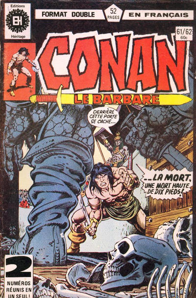 Cover for Conan le Barbare (Editions Héritage, 1972 series) #61/62