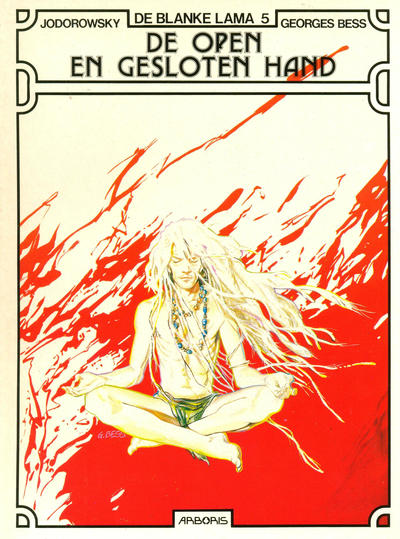 Cover for De blanke lama (Arboris, 1989 series) #5 - De open en gesloten hand