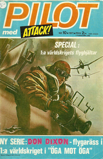 Cover for Pilot (Semic, 1970 series) #10/1971
