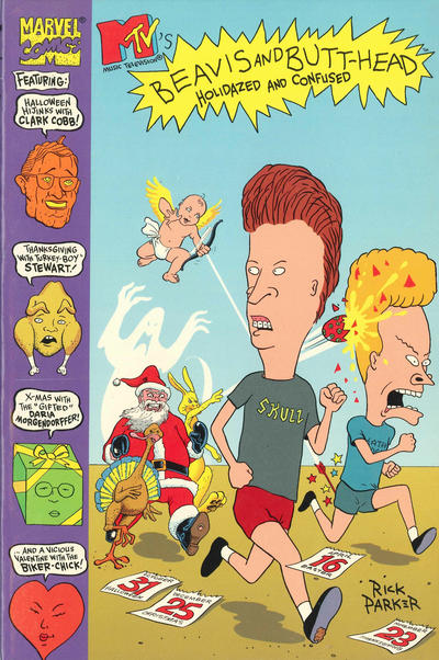 Cover for Beavis and Butt-Head: Holidazed and Confused (Marvel, 1995 series) 