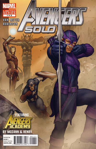 Cover for Avengers: Solo (Marvel, 2011 series) #1