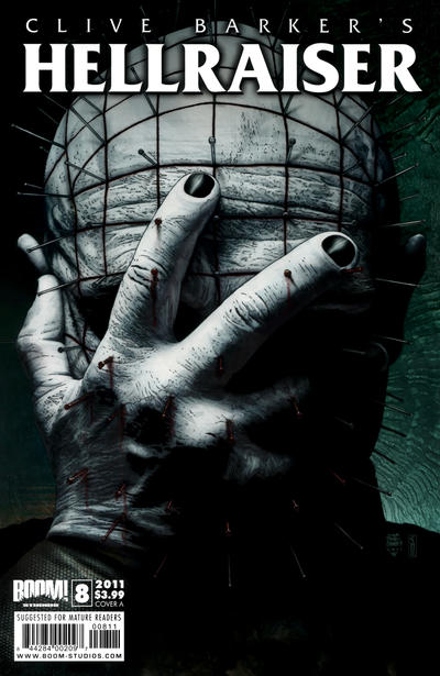 Cover for Clive Barker's Hellraiser (Boom! Studios, 2011 series) #8