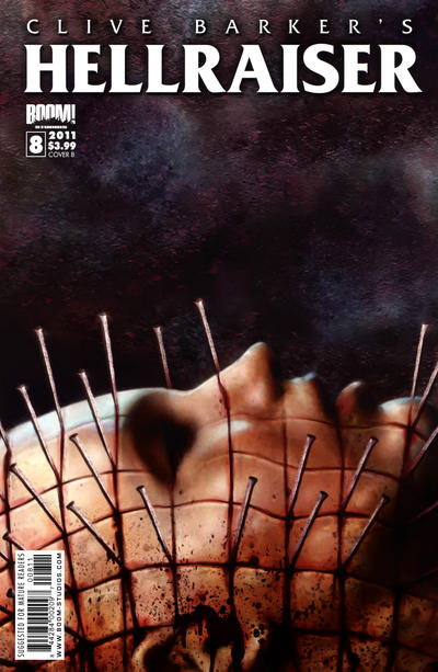 Cover for Clive Barker's Hellraiser (Boom! Studios, 2011 series) #8 [Cover B]