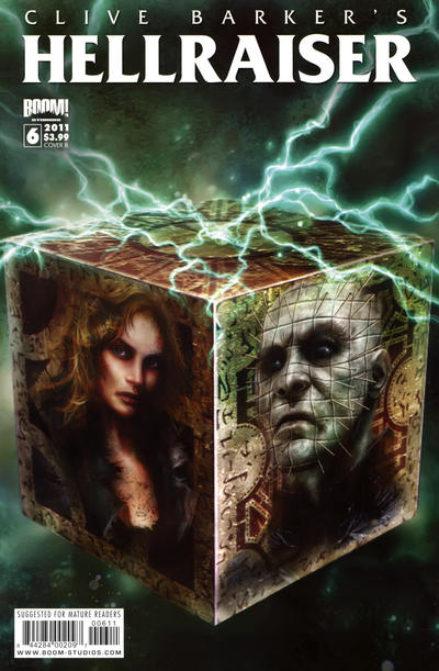 Cover for Clive Barker's Hellraiser (Boom! Studios, 2011 series) #6 [Cover B]
