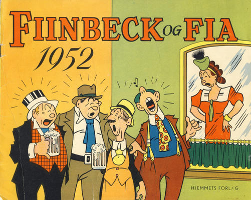 Cover for Fiinbeck og Fia (Hjemmet / Egmont, 1930 series) #1952