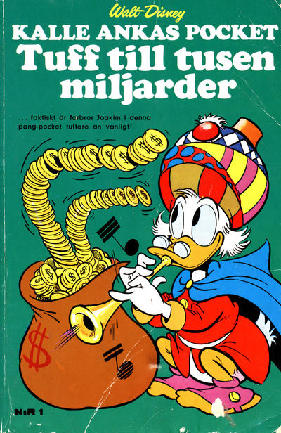 Cover for Kalle Ankas pocket (Serieförlaget [1980-talet]; Hemmets Journal, 1986 series) #1 - Tuff till tusen miljarder