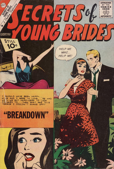 Cover for Secrets of Young Brides (Charlton, 1957 series) #28