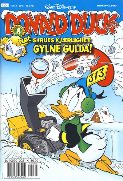 Cover for Donald Duck & Co (Hjemmet / Egmont, 1948 series) #2/2012