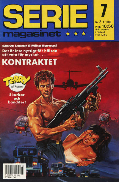 Cover for Seriemagasinet (Semic, 1970 series) #7/1989