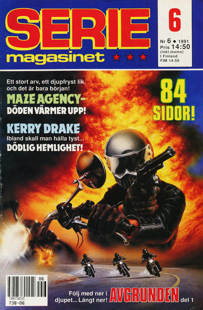 Cover for Seriemagasinet (Semic, 1970 series) #6/1991
