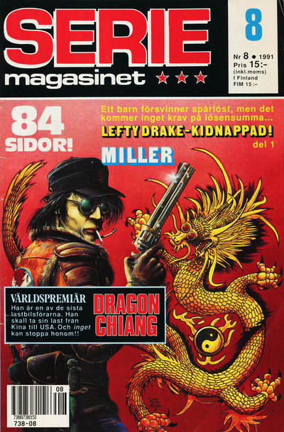 Cover for Seriemagasinet (Semic, 1970 series) #8/1991