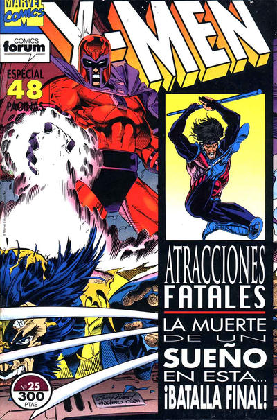 Cover for X-Men (Planeta DeAgostini, 1992 series) #25
