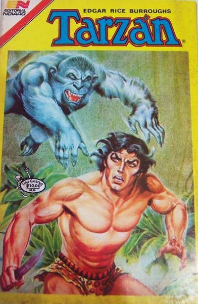 Cover for Tarzán - Serie Avestruz (Editorial Novaro, 1975 series) #166