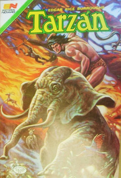 Cover for Tarzán - Serie Avestruz (Editorial Novaro, 1975 series) #180