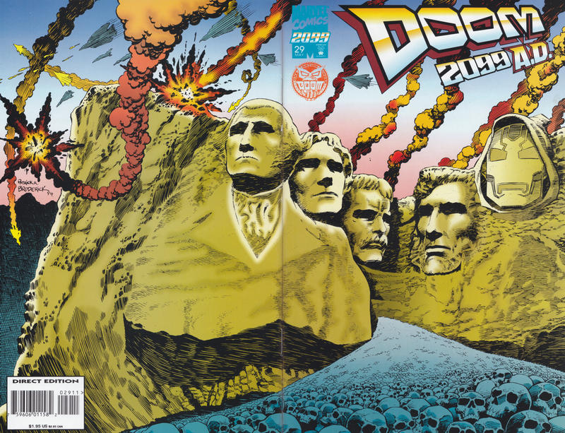 Cover for Doom 2099 (Marvel, 1993 series) #29 [Standard Edition]