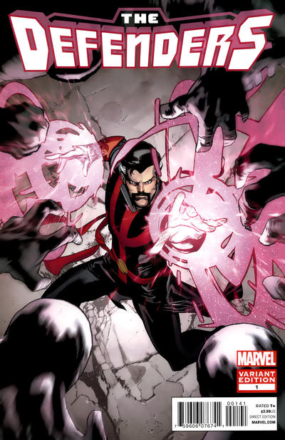 Cover for Defenders (Marvel, 2012 series) #1 [Direct Market Variant Cover by Stuart Immonen]
