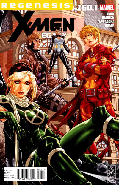 Cover for X-Men: Legacy (Marvel, 2008 series) #260.1